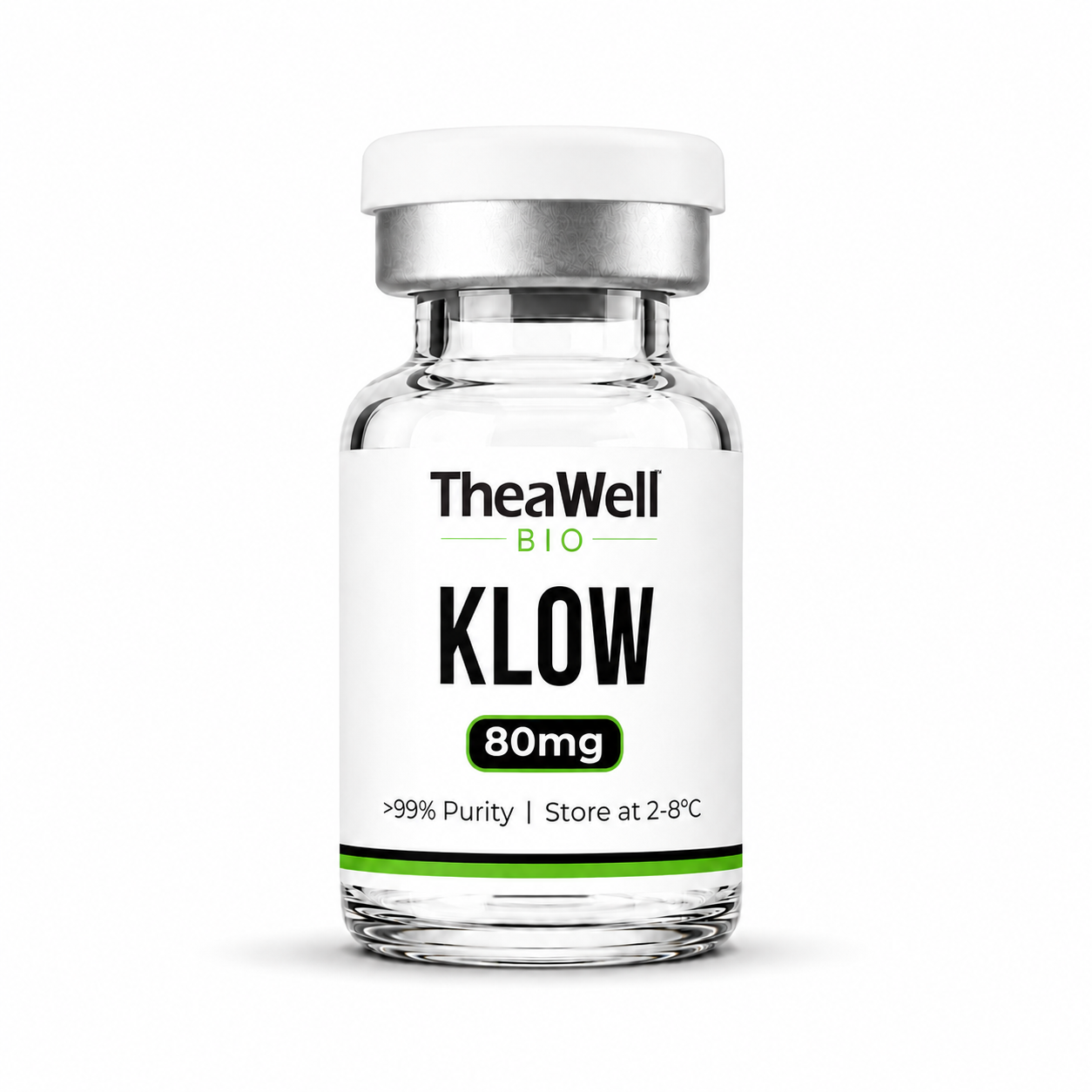 KLOW (BPC 157, TB500, GHK-Cu, KPV) 80mg (10/10/50/10)